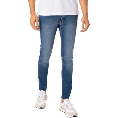 JACK & JONES Herren Jjiliam Jjoriginal Agi 005 Noos Skinny Jeans, Blue Denim, 32W / 34L JACK & JONES Herren Jjiliam Jjoriginal Agi 005 Noos Skinny Jeans, Blue Denim, 32W / 34L