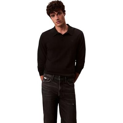 Calvin Herren Jeans Hose Standard Washed Cinder Straight Fit, Schwarz (Washed Cinder), 34W/34L Calvin Herren Jeans Hose Standard Washed Cinder Straight Fit, Schwarz (Washed Cinder), 34W/34L