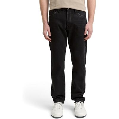 TOM TAILOR Denim TTWAYLEN Relaxed Fit Jeans, Rinsed Blue Denim, 36/34 TOM TAILOR Denim TTWAYLEN Relaxed Fit Jeans, Rinsed Blue Denim, 36/34