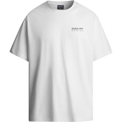 Red Bull Racing X Pepe Jeans Relief Graphic Tee T-Shirt, Weiß (Weiß), XS für Herren, Weiß (Weiß), XS Red Bull Racing X Pepe Jeans Relief Graphic Tee T-Shirt, Weiß (Weiß), XS für Herren, Weiß (Weiß), XS