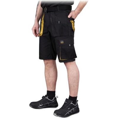REIS FORECO-TS BJS Arbeitsshorts für Herren, Cargo-Shorts, Sicherheitsshorts, Arbeitsshorts, Garten-Shorts, Schwarz-Gelb, Größe: 3XL REIS FORECO-TS BJS Arbeitsshorts für Herren, Cargo-Shorts, Sicherheitsshorts, Arbeitsshorts, Garten-Shorts, Schwarz-Gelb, Größe: 3XL