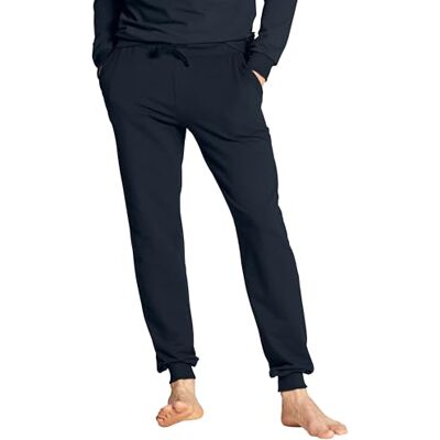 CALIDA Special Jogginghose Herren, aus kuscheliger 100% Bio-Baumwolle Dark Sapphire 50 CALIDA Special Jogginghose Herren, aus kuscheliger 100% Bio-Baumwolle Dark Sapphire 50
