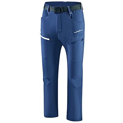 Black Crevice Herren Trekking Hose, Steel Blue/White, XL Black Crevice Herren Trekking Hose, Steel Blue/White, XL