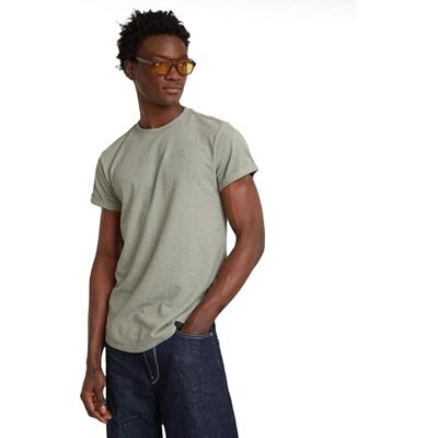 G-STAR RAW Herren Lash R T-Shirt, Mehrfarben (Wrought Iron Htr D16396-D565-G479), XS G-STAR RAW Herren Lash R T-Shirt, Mehrfarben (Wrought Iron Htr D16396-D565-G479), XS