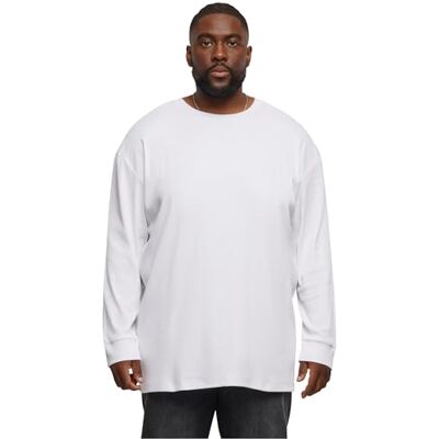 Urban Classics Herren Sweatshirt Organic Boxy Rib Longsleeve, Oversized Sweatshirt für Männer, Bio-Baumwolle, erhältlich in verschiedenen Farben, Größen S-XXL Urban Classics Herren Sweatshirt Organic Boxy Rib Longsleeve, Oversized Sweatshirt für Männer, Bio-Baumwolle, erhältlich in verschiedenen Farben, Größen S-XXL