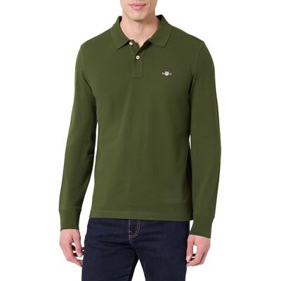 GANT REG Shield LS Pique Rugger GANT REG Shield LS Pique Rugger