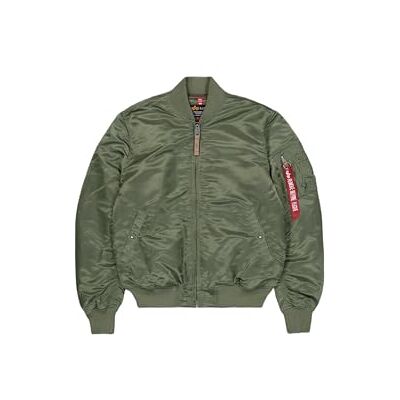 Alpha Herren Jacke Ma-1 Vf 59, Grün (sage-green 01), XXL Alpha Herren Jacke Ma-1 Vf 59, Grün (sage-green 01), XXL