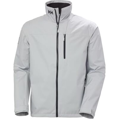 Hansen Herren Crew Jacke, Grauer Nebel 2.0, L Hansen Herren Crew Jacke, Grauer Nebel 2.0, L