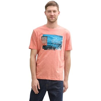 TOM TAILOR Langarmshirt mit Kapuze, Mystical Blue, XXL TOM TAILOR Langarmshirt mit Kapuze, Mystical Blue, XXL