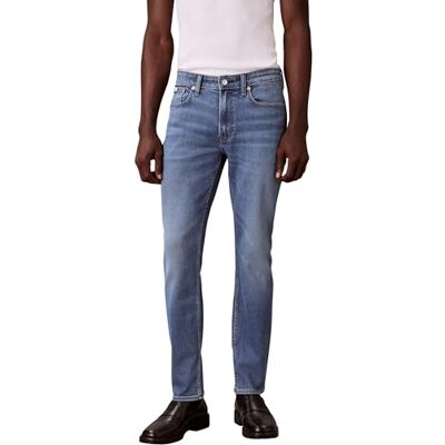 Calvin Herren Jeans Hose Faded Clearwater Slim Fit, Blau (Faded Clearwater), 32W/30L Calvin Herren Jeans Hose Faded Clearwater Slim Fit, Blau (Faded Clearwater), 32W/30L