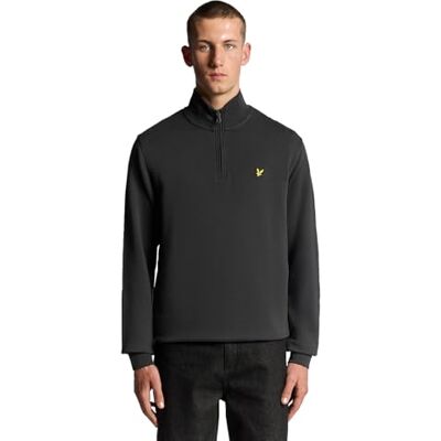 Scott Premium Troyer Herren – 100% Baumwolle Half Zip Sweatshirt mit Basic Design XS-XXL Scott Premium Troyer Herren – 100% Baumwolle Half Zip Sweatshirt mit Basic Design XS-XXL