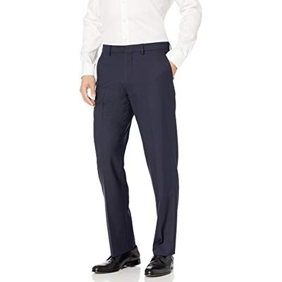Amazon Essentials Herren Knitterfeste Stretch-Hose, Klassische Passform, Marineblau, 38W / 28L Amazon Essentials Herren Knitterfeste Stretch-Hose, Klassische Passform, Marineblau, 38W / 28L