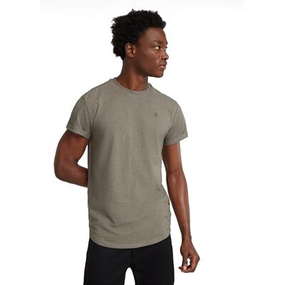 G-STAR RAW Herren Lash R T-Shirt, Mehrfarben (Rock Ridge Htr D16396-D565-G477), XS G-STAR RAW Herren Lash R T-Shirt, Mehrfarben (Rock Ridge Htr D16396-D565-G477), XS
