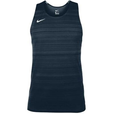 NIKE NT0300-451 Mens Stock Dry Miler Singlet Vest Herren Navy Größe XL NIKE NT0300-451 Mens Stock Dry Miler Singlet Vest Herren Navy Größe XL