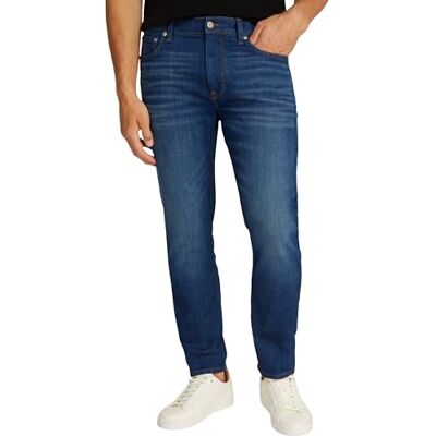 Tommy Hilfiger Herren Jeans Hose Houston Flex Tucson Tapered Fit, Blau (Mohave Indigo), 30W/36L Tommy Hilfiger Herren Jeans Hose Houston Flex Tucson Tapered Fit, Blau (Mohave Indigo), 30W/36L