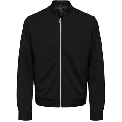 Only & Sons Herren Onsmark Bomber 0209 Noos, Schwarz, L EU Only & Sons Herren Onsmark Bomber 0209 Noos, Schwarz, L EU