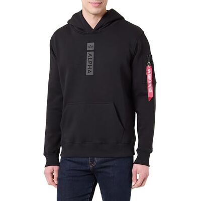 Alpha PP Hoodie für Herren Black Alpha PP Hoodie für Herren Black