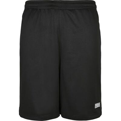 Urban Classics Herren Kurze Hose Basic Mesh Shorts, Farbe Black, Größe XS Urban Classics Herren Kurze Hose Basic Mesh Shorts, Farbe Black, Größe XS