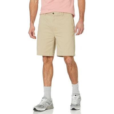 Amazon Essentials Herren Classic-Fit-Chino-Shorts, 23cm, Dunkles Taupe, 42W Amazon Essentials Herren Classic-Fit-Chino-Shorts, 23cm, Dunkles Taupe, 42W