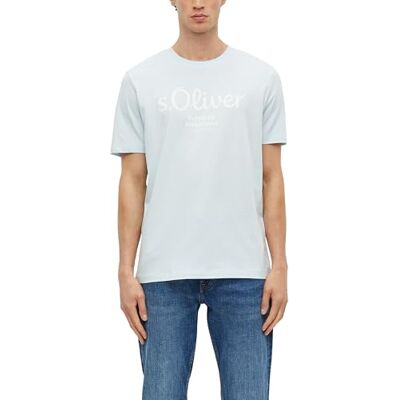 s.Oliver Baumwoll-T-Shirt mit Logo-Print s.Oliver Baumwoll-T-Shirt mit Logo-Print