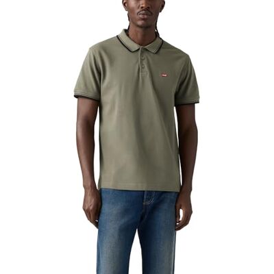 Levi's Levis Hm Polo Wood Tipping Stripe Mulled Levi's Levis Hm Polo Wood Tipping Stripe Mulled