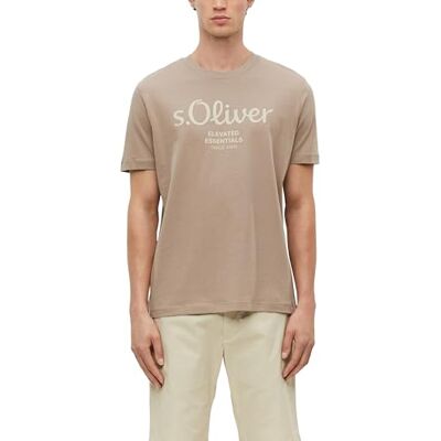 s.Oliver Baumwoll-T-Shirt mit Logo-Print s.Oliver Baumwoll-T-Shirt mit Logo-Print