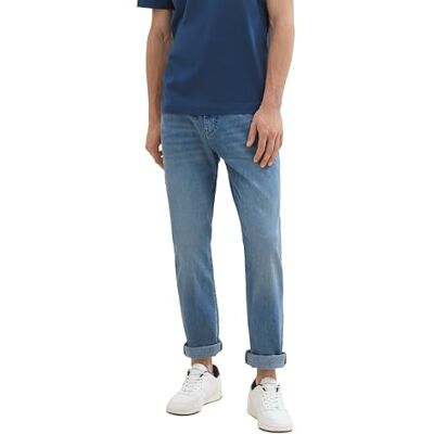 TOM TAILOR Herren Josh Regular Slim Jeans, 10141 Stone Blue Denim, 30/32 TOM TAILOR Herren Josh Regular Slim Jeans, 10141 Stone Blue Denim, 30/32