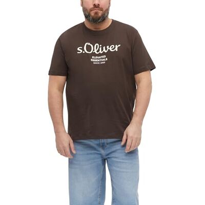 s.Oliver Baumwoll-T-Shirt mit Logo-Print s.Oliver Baumwoll-T-Shirt mit Logo-Print