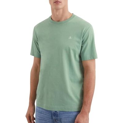 Marc O' Polo Herren T-Shirt aus Bio-Baumwolle Regular Fit, Grün (Luscious Moss), XS Marc O' Polo Herren T-Shirt aus Bio-Baumwolle Regular Fit, Grün (Luscious Moss), XS