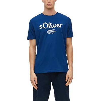 s.Oliver Baumwoll-T-Shirt mit Logo-Print s.Oliver Baumwoll-T-Shirt mit Logo-Print