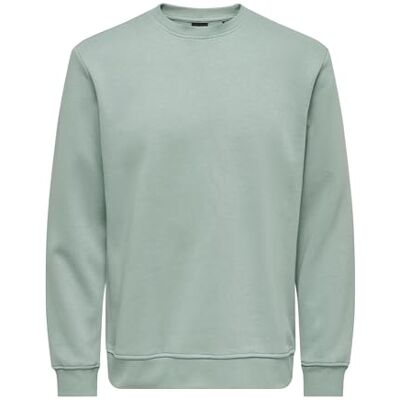 Only & Sons Herren Onsconnor Reg Crew Neck Noos Sweatshirt, Chinois Green, XL EU Only & Sons Herren Onsconnor Reg Crew Neck Noos Sweatshirt, Chinois Green, XL EU