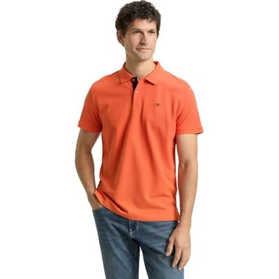 TOM TAILOR Herren 1031006 Herren Poloshirt, 38891 Pale Red, M TOM TAILOR Herren 1031006 Herren Poloshirt, 38891 Pale Red, M