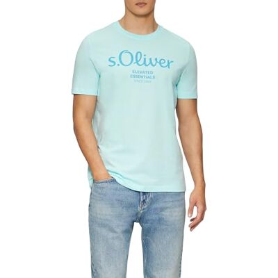 s.Oliver Baumwoll-T-Shirt mit Logo-Print s.Oliver Baumwoll-T-Shirt mit Logo-Print
