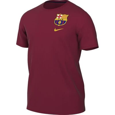 NIKE Fc Barcelona Fußball-T-Shirt Für Herren, Noble Red, HQ8396-620, L NIKE Fc Barcelona Fußball-T-Shirt Für Herren, Noble Red, HQ8396-620, L