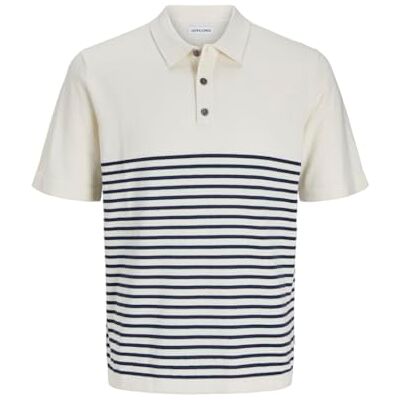 JACK & JONES JJEEMIL Knit Relaxed Polo SS SN JACK & JONES JJEEMIL Knit Relaxed Polo SS SN