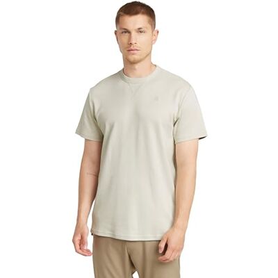 G-STAR Herren Nifous T-Shirt, Weiß (Whitebait D24449-C812-1603), M G-STAR Herren Nifous T-Shirt, Weiß (Whitebait D24449-C812-1603), M
