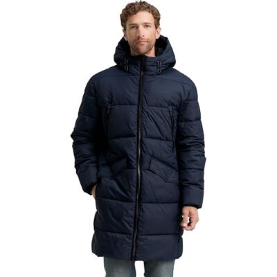 TOM TAILOR Herren Puffer Parka mit Kapuze TOM TAILOR Herren Puffer Parka mit Kapuze