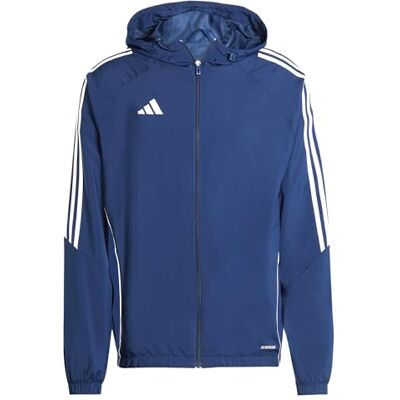 Adidas Herren Tiro24 Windbreaker Coat, team navy blue 2/white, 3XL Adidas Herren Tiro24 Windbreaker Coat, team navy blue 2/white, 3XL