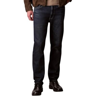 Calvin Herren Jeans Hose Gilded Rinse Straight Fit, Blau (Gilded Rinse), 33W/30L Calvin Herren Jeans Hose Gilded Rinse Straight Fit, Blau (Gilded Rinse), 33W/30L