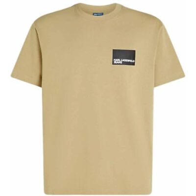 KARL LAGERFELD JEANS , Men's, Regular Short Sleeve Box Logo Tee, Regular Fit, Twill, S KARL LAGERFELD JEANS , Men's, Regular Short Sleeve Box Logo Tee, Regular Fit, Twill, S
