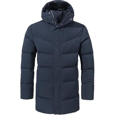 Schöffel Herren Down Coat Style Cers MNS, winddichte Daunenjacke mit 4-Wege-Stretch, legerer Kurzmantel mit hoher Wärmeleistung, leichte Winterjacke, navy blazer, 58 Schöffel Herren Down Coat Style Cers MNS, winddichte Daunenjacke mit 4-Wege-Stretch, legerer Kurzmantel mit hoher Wärmeleistung, leichte Winterjacke, navy blazer, 58