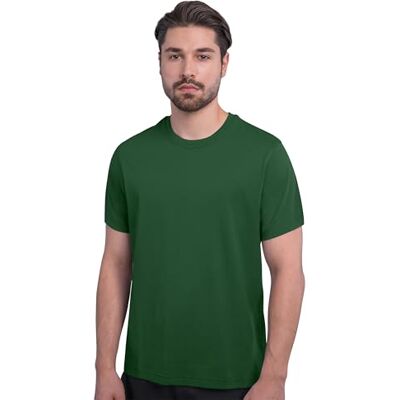 HRM Herren Luxury Roundneck Tee I Premium T-Shirt Herren Rundhalsausschnitt aus 100% Bio-Baumwolle I Basic T-Shirt bis 60°C waschbar I Hochwertige & nachhaltige Herren-Bekleidung HRM Herren Luxury Roundneck Tee I Premium T-Shirt Herren Rundhalsausschnitt aus 100% Bio-Baumwolle I Basic T-Shirt bis 60°C waschbar I Hochwertige & nachhaltige Herren-Bekleidung