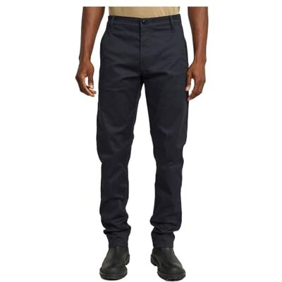G-STAR Herren Morry Tapered Chino, Blau (Salute D26400-C105-C742), 35W / 34L G-STAR Herren Morry Tapered Chino, Blau (Salute D26400-C105-C742), 35W / 34L