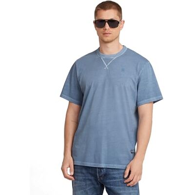 G-STAR Herren Nifous T-Shirt, Blau (avio gd D24449-2653-G744), M G-STAR Herren Nifous T-Shirt, Blau (avio gd D24449-2653-G744), M
