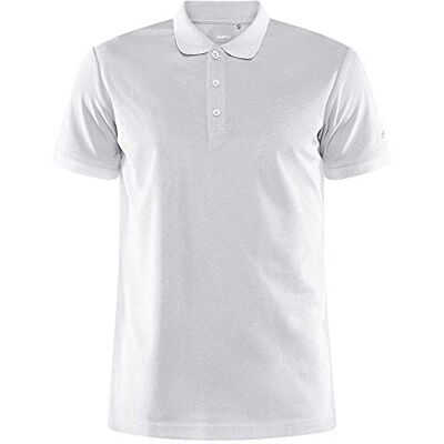 Craft Herren Core Unify Poloshirt Polohemd, weiß, L Craft Herren Core Unify Poloshirt Polohemd, weiß, L