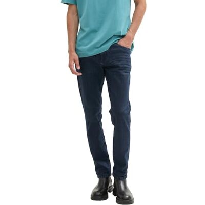 TOM TAILOR Herren Marvin Straight Jeans,10157 Blue Rinse Denim, 29/30 TOM TAILOR Herren Marvin Straight Jeans,10157 Blue Rinse Denim, 29/30