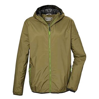 Killtec Herren Funktionsjacke wasserdicht/Regenjacke mit Kapuze, packbar KOS 112 MN JCKT, grünes moos, XXL, 42957-000 Killtec Herren Funktionsjacke wasserdicht/Regenjacke mit Kapuze, packbar KOS 112 MN JCKT, grünes moos, XXL, 42957-000