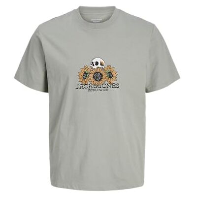 JACK & JONES Jorcatskills Skull Tee Ss Crew Neck JACK & JONES Jorcatskills Skull Tee Ss Crew Neck