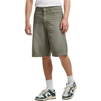 Urban Classics Herren Shorts 90`s Heavy Denim Shorts, Kurze Jeans für Herren, Weites Bein, 3/4 Länge, Größen 28-44 Urban Classics Herren Shorts 90`s Heavy Denim Shorts, Kurze Jeans für Herren, Weites Bein, 3/4 Länge, Größen 28-44