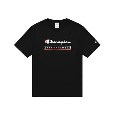 Champion Herren Legacy-Graphic T-Shirt, Schwarz (Kk001), XS Champion Herren Legacy-Graphic T-Shirt, Schwarz (Kk001), XS